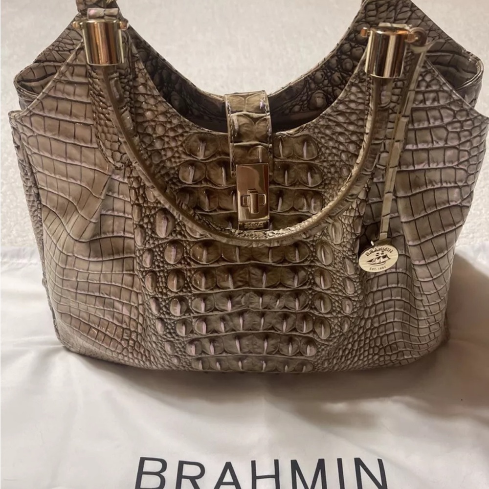 Brahmin Elisa nutmeg handbag